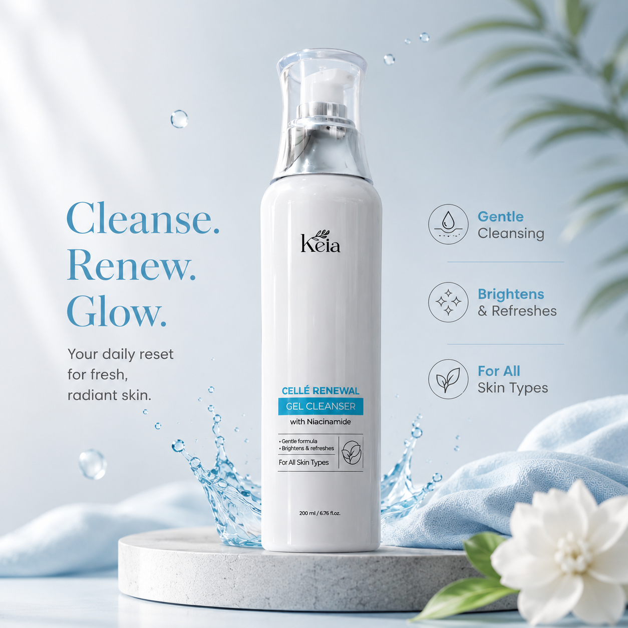 CELLÉ RENEWAL GEL CLEANSER