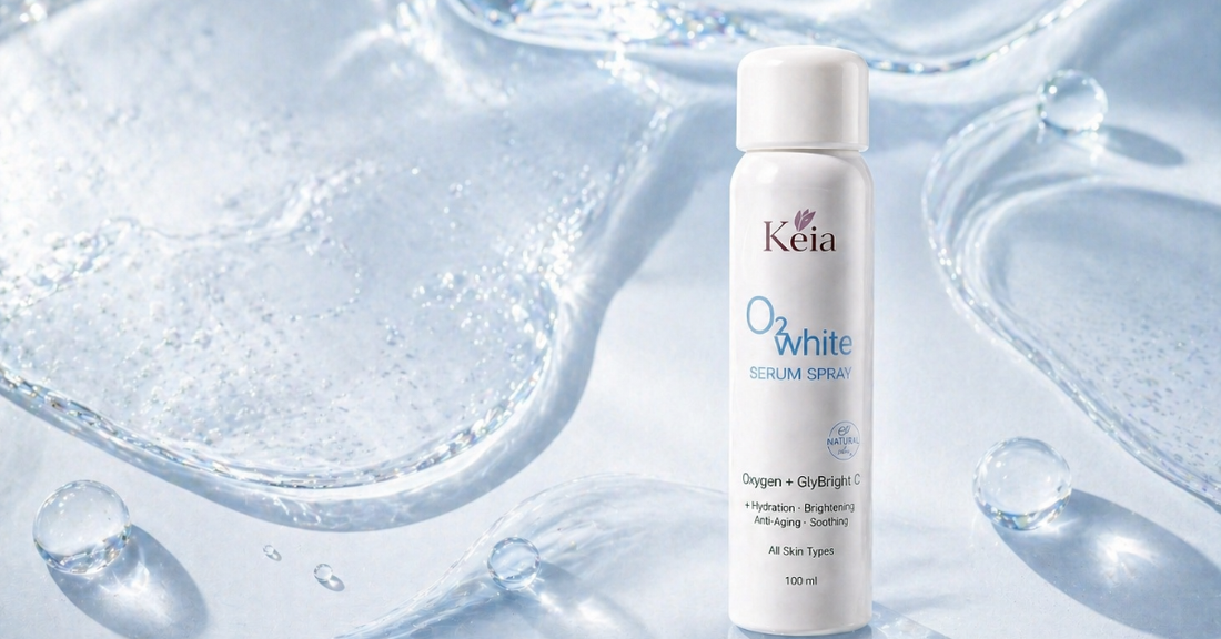 How to Add O₂ White Serum Spray Into Your Daily Skincare Routine